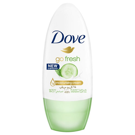 Dove Roll On, Cucumber, 40ml