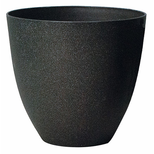 Plastic Self Watering Pot, 42cm, Black