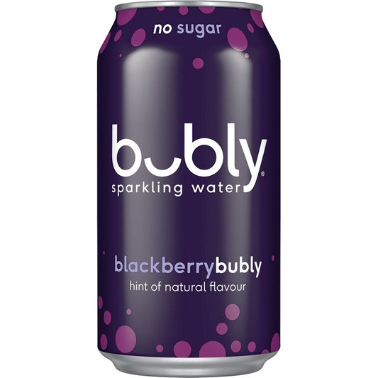 Bubly Blackcurrant, 375ml