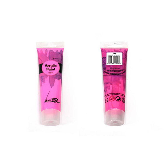 Acrylic Paint Tube, Pink