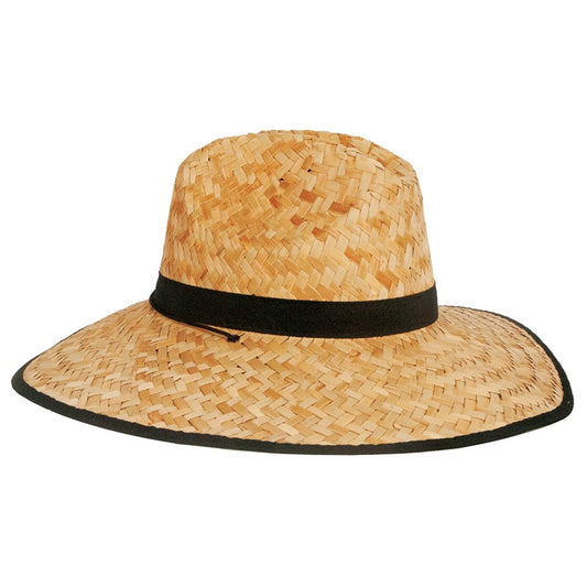 Wide Brim Straw Surf Hat