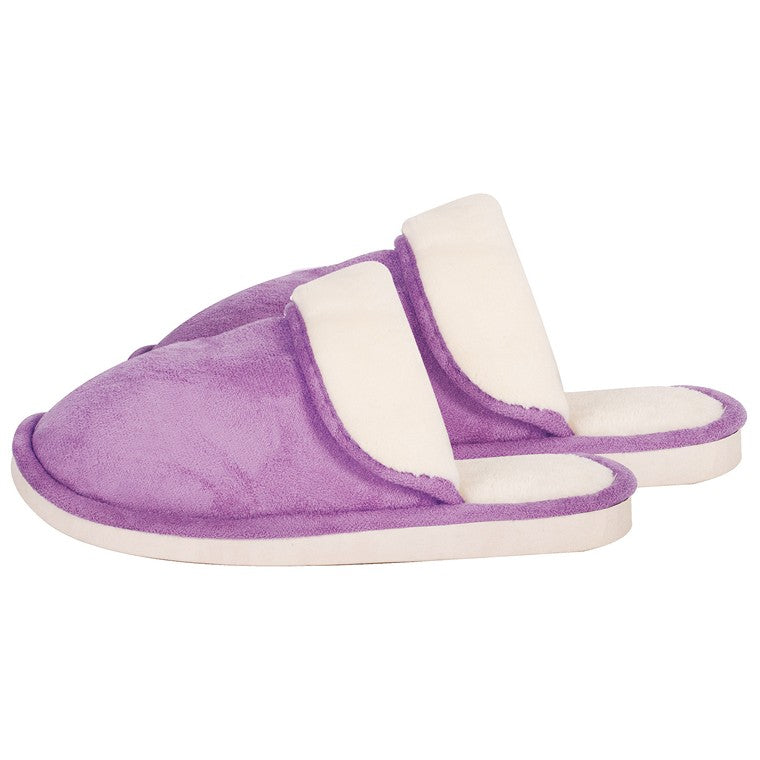 Ladies Heat Control Slipper Purple