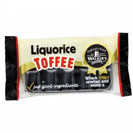 Walkers Liquorice Toffee, 100gm