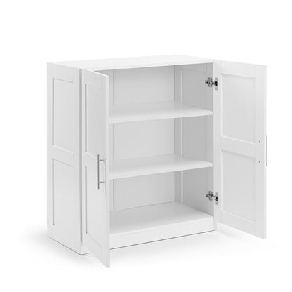 H&G Low Cabinet, White, 2 Door