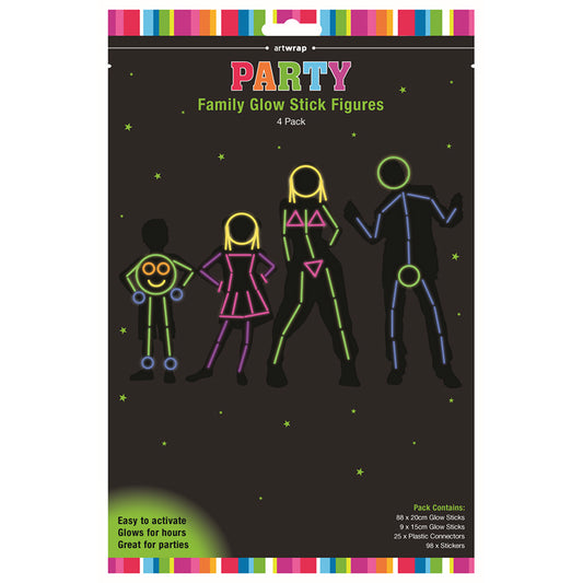 Glow Family Suit, 4pk