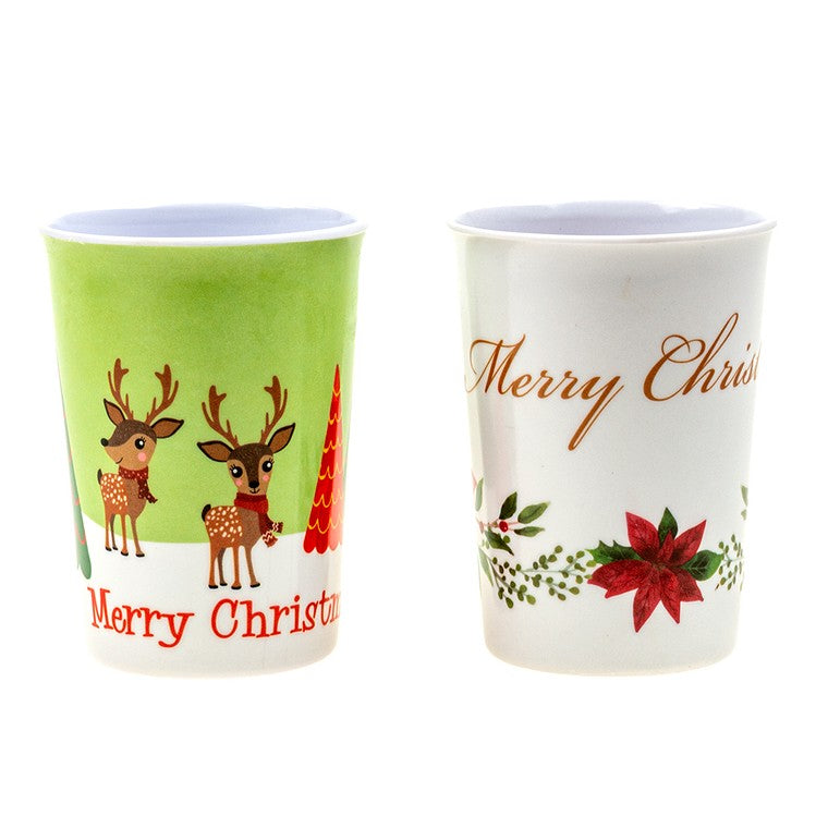 Christmas Melamine Tumbler