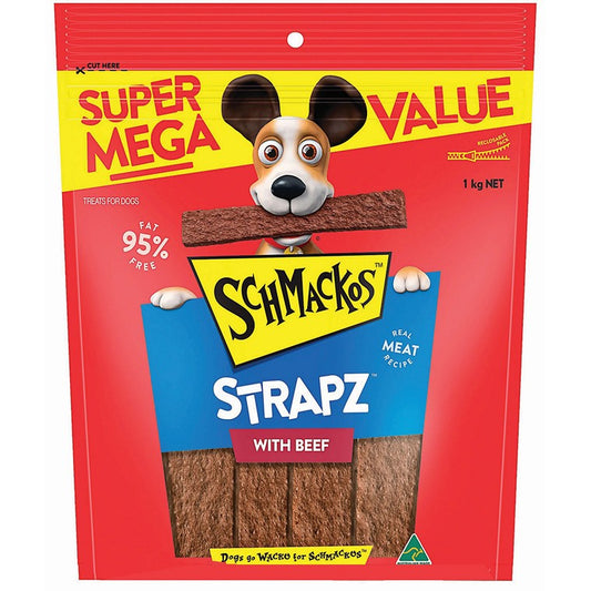 Schmackos Strapz Beef, 1kg