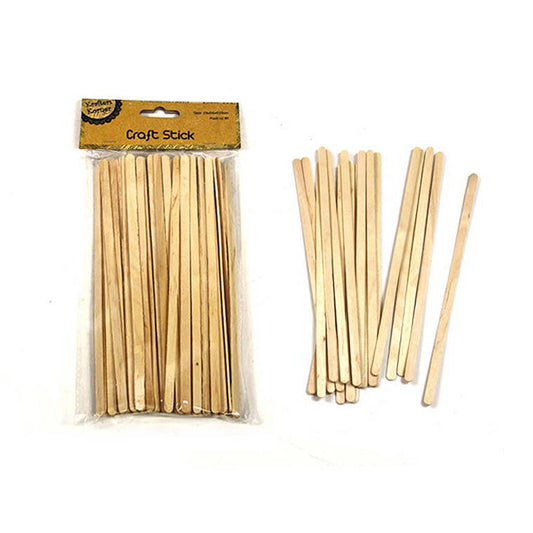 Natural Thin Craft Sticks, 80pk