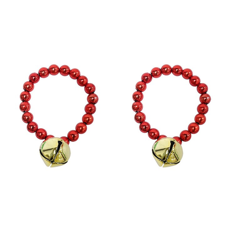 Stretchy Bell Bracelet, 2pk, Asstd