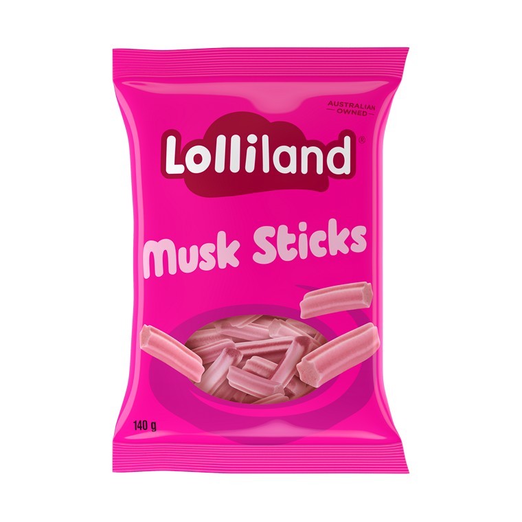 Lolliland Musk Sticks, 140g