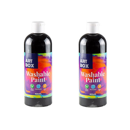 Washable Paint, Black, 400ml