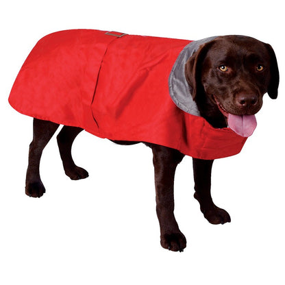 Buckle Style Quilted Dog Jacket, 65cm, 3 Asstd Colours