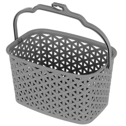 Wicker Design Peg Basket,  4 Asstd Colours