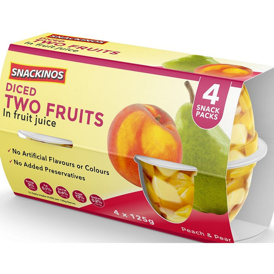 Snackinos Two Fruits in Juice