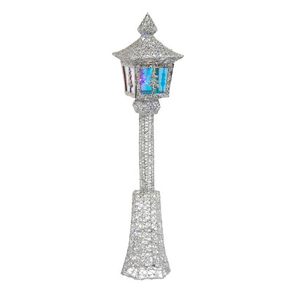 LED Glitter Lamp Post, 70cm, Asstd