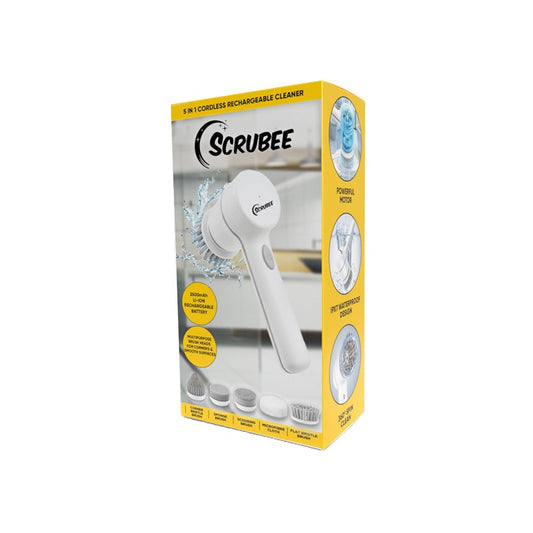 ASOTV, Scrubee, 5 in 1 Cordless Rechargeable Cleaner