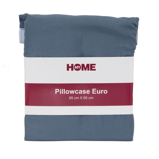 My Home Microfibre Pillowcase, Euro, Flint