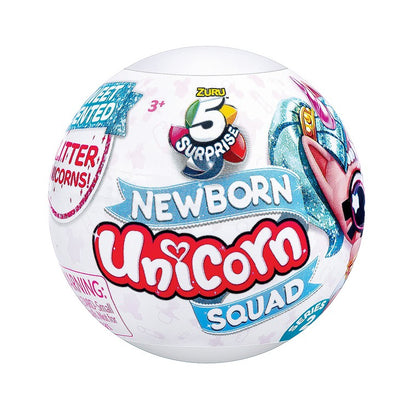 5 Surprise Newborn Unicorn Squad