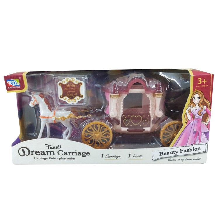 Horse & Carriage Mini Playset