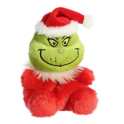 Palms Pals, Santa Grinch Plush, 5"