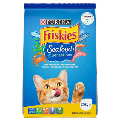 Friskies Adult Seafood Sensations, 2.5kg