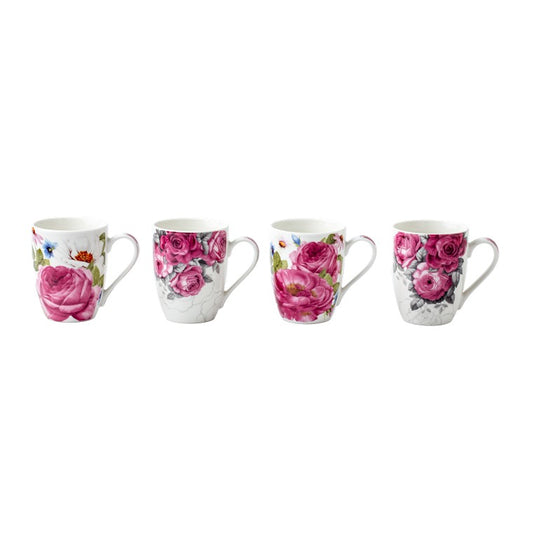 Garden Blooms Mug, Asstd