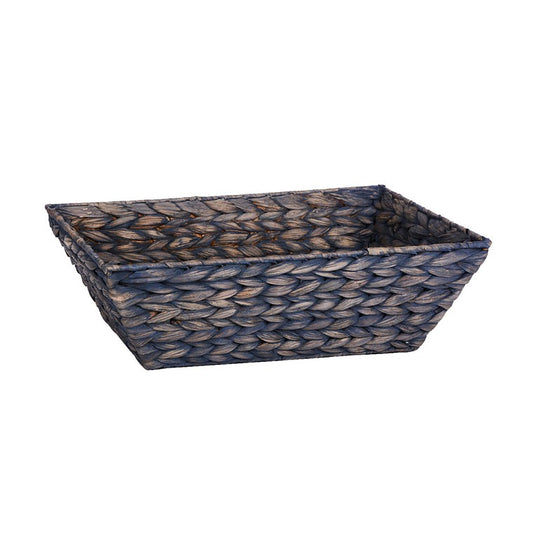 H&G Ross Rectangle Basket, Grey, Medium