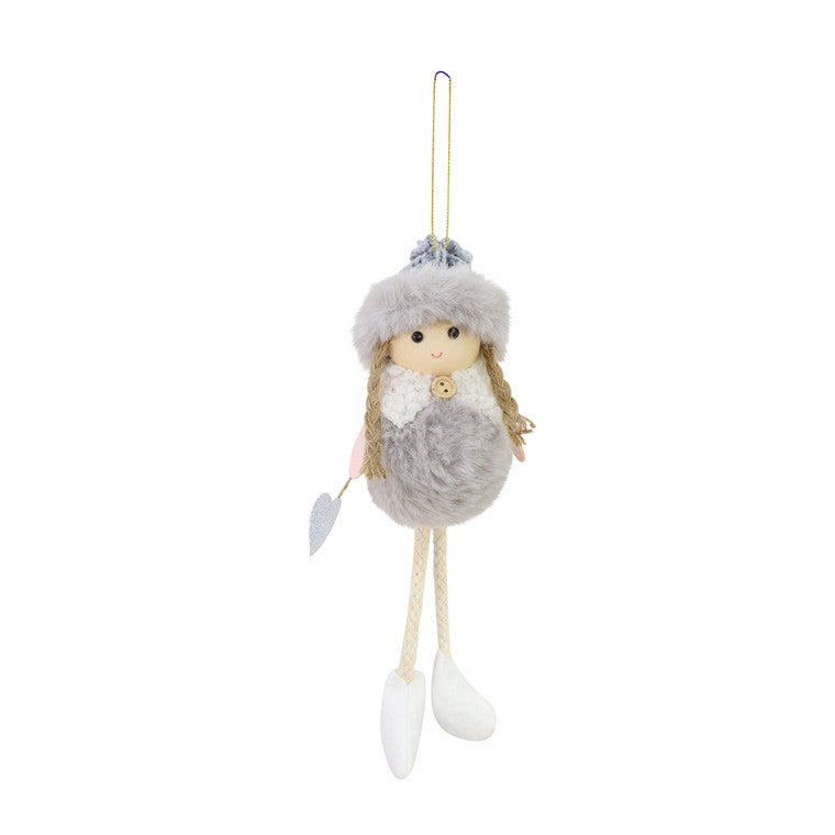 Hanging Fluffy Fairy, 20cm, Asstd