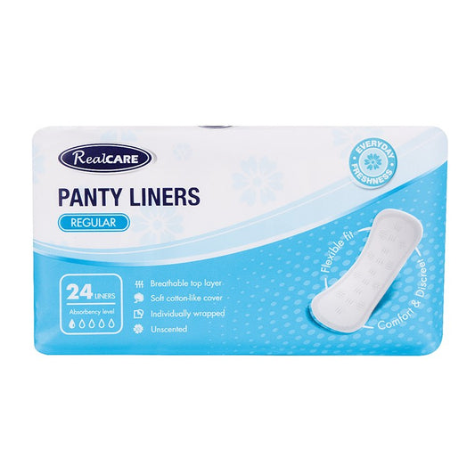 Real Care Panty Liner Regular, 24pk