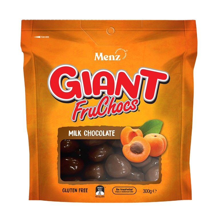 Menz Giant Fru Chocs, 300g