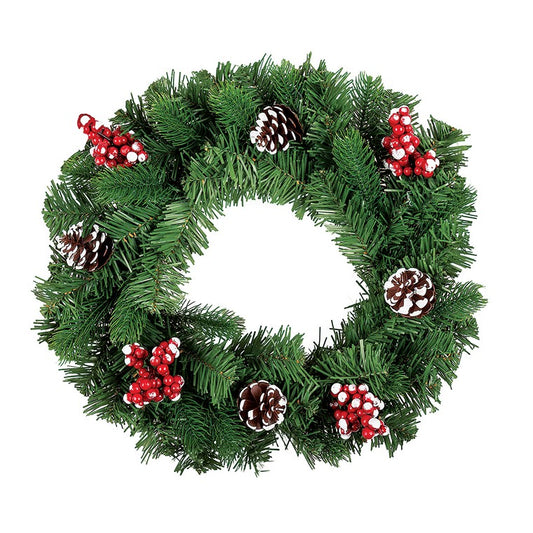 Xmas Wreath Traditional, 40cm