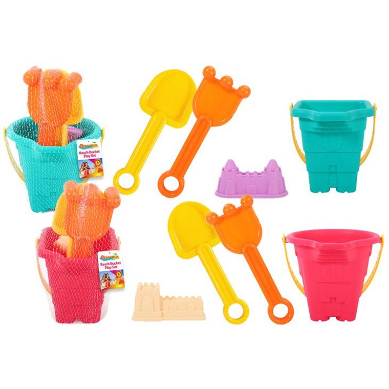 Beach Bucket Play Set, 6pc