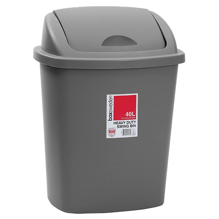 Swing Bin, 40L, 2 Asstd Colours