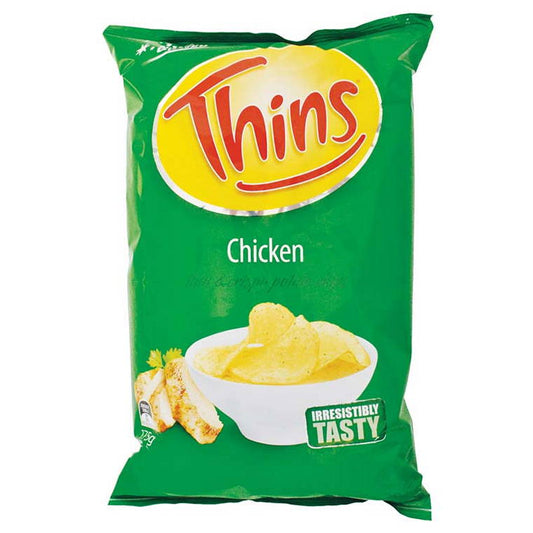 Thins Chicken Chips, 175gm