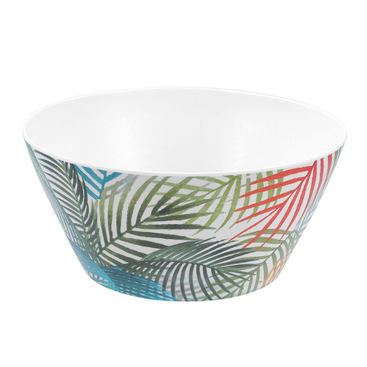 L&L Summer Dine Melamine Salad Bowl, 25cm