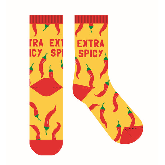 Spicy Crazy Sock, 1pk