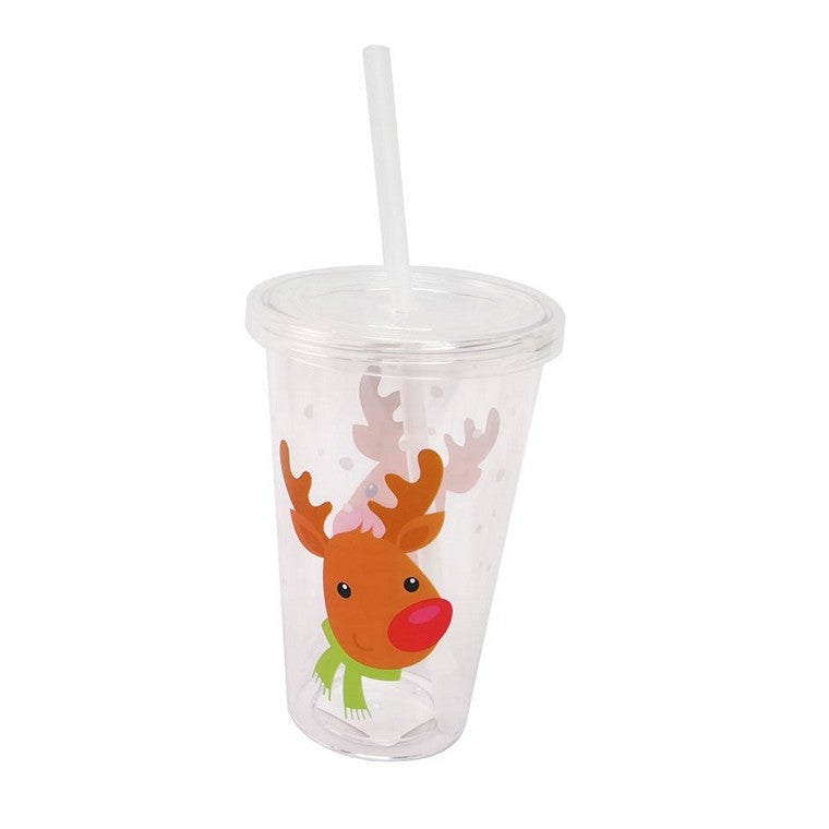 Frappe Tumbler w/ Straw