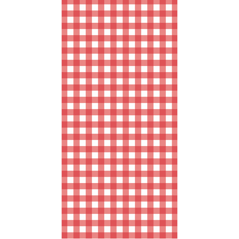 Tablecover, Red Gingham