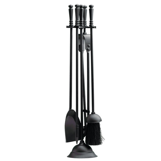 Fire Tool Set, 4pce w/ Stand