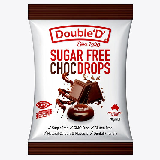 DD Sugar Free Choc O Drops, 70gm