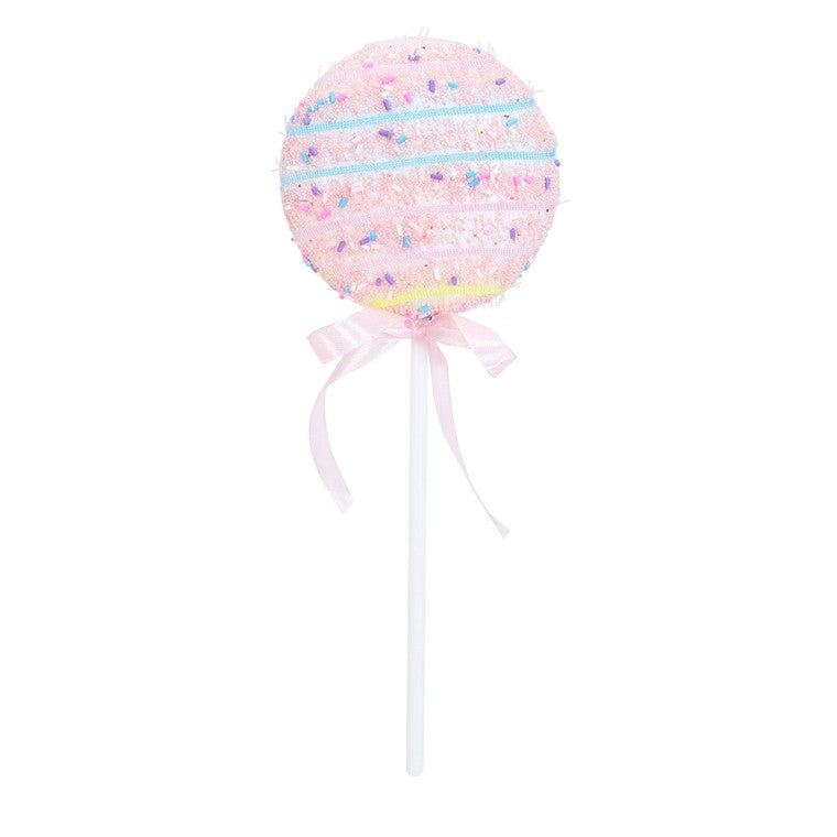 Hanging Sprinkles Lollipop, 27cm, Asstd