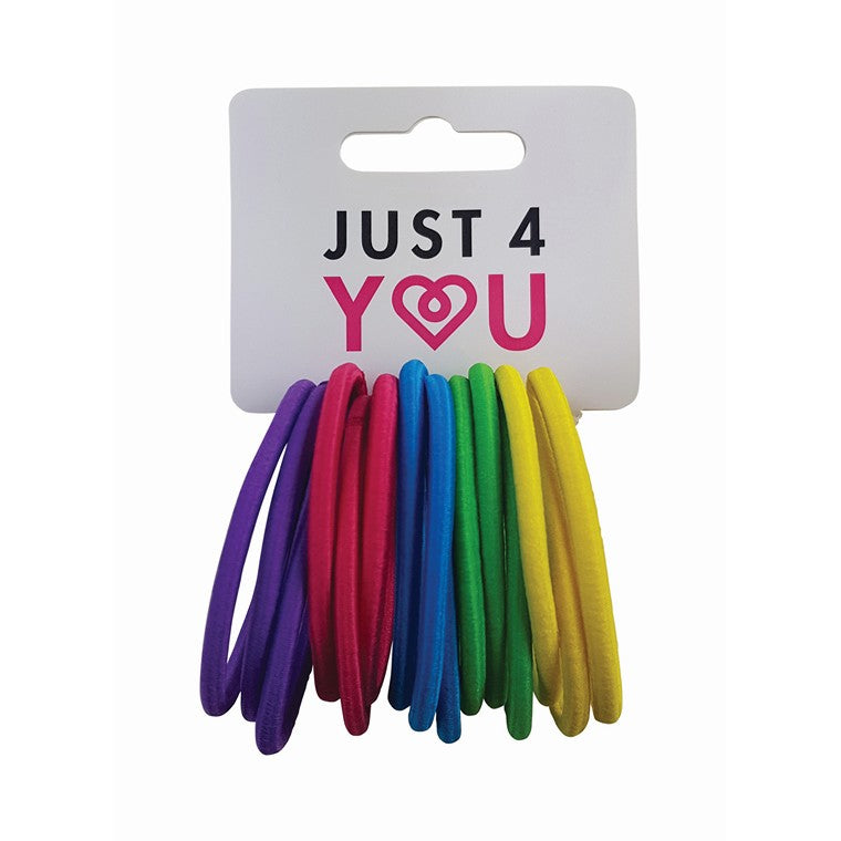 Hair Elastic Brights, 15pk