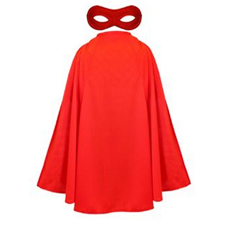 Novelty Cape w/ Mask, Red