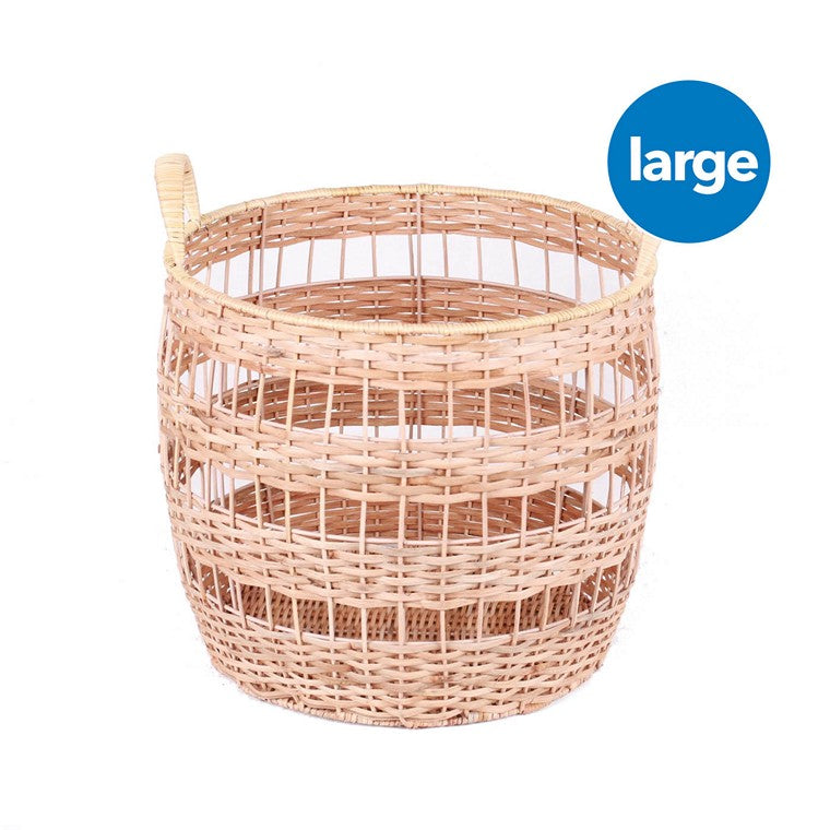 H&G Marie Basket, Natural, Large