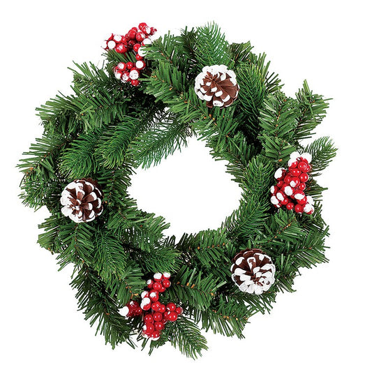 Xmas Wreath Traditional, 30cm