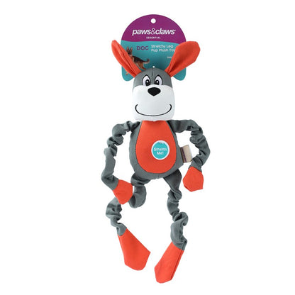 Stretchy Leg Pup Plush Toy