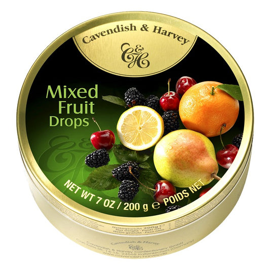 Cavendish & Harvey Mixed Fruit Drops, 175gm