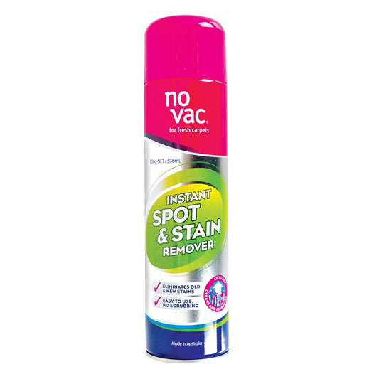 No Vac, Instant Spot & Stain Remover, 500ml