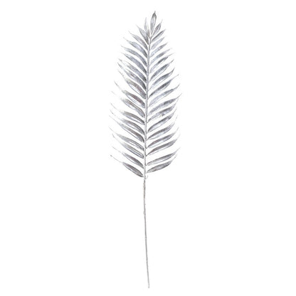 Matte Metallic Palm Leaf, 80cm, Asstd