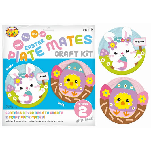 Plate Mates Craft Kit, 2pk